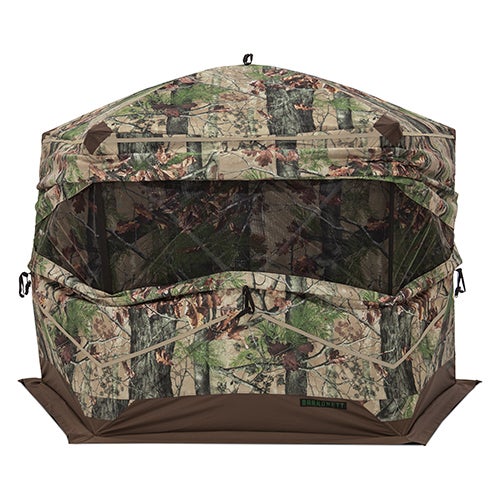 Barronett OX 5 3-Person Blind w/ Bloodtrail Backwoods Camo