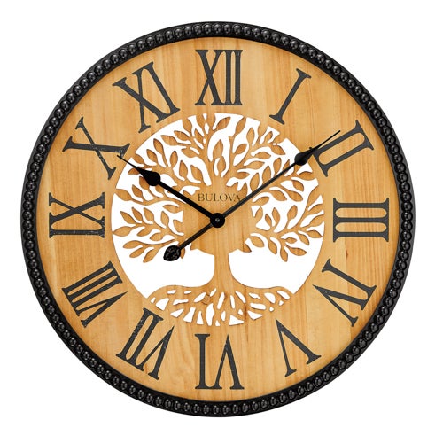Orchard Wood Wall Clock