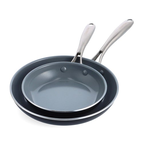 2pc Swift Ceramic Nonstick Frypan Set