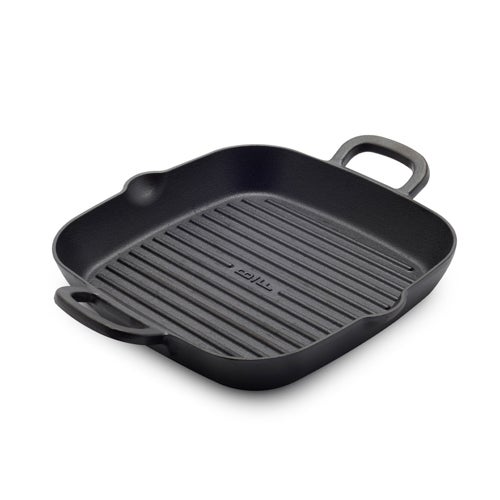Cast Iron 11" Square Grill Pan
