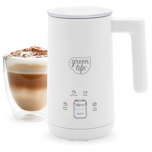 Electric Milk Frother, White