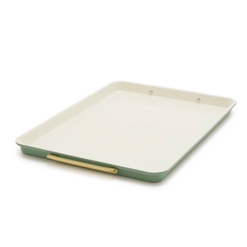 Reserve Bakeware 13" x 18" Half Sheet Pan, Sage