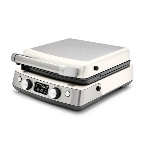 Elite Ceramic Nonstick 4-Square Classic/Belgian Waffle Maker, Cloud Cream