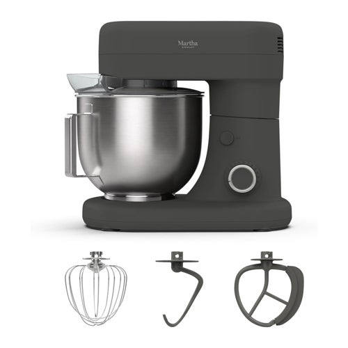 5.3qt Stand Mixer, Caviar Gray