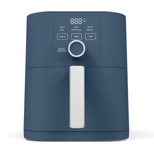 6qt Slim Air Fryer, Indigo Blue