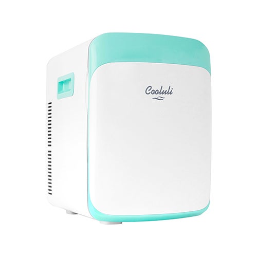 Classic 15L Mini Fridge, Teal/White