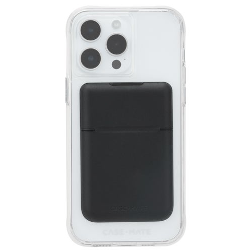 MagSafe Leather Flip Wallet for MagSafe Phones, Black