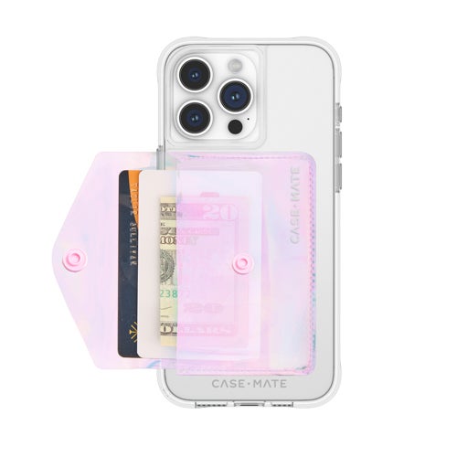 MagSafe Snap Wallet for Phones, Soap Bubble