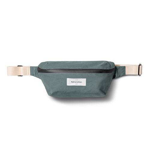 W.F.A. Crossbody Pouch, Slate Green