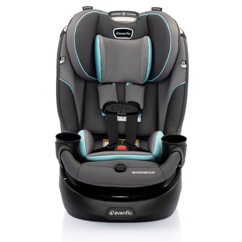 Revolve360 Slim Rotational 2-in-1 Car Seat, Carver Blue