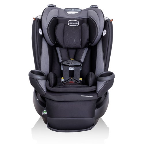 Revolve360 Extend Rotational Car Seat w/ Quick Clean Cover, Revere Gray
