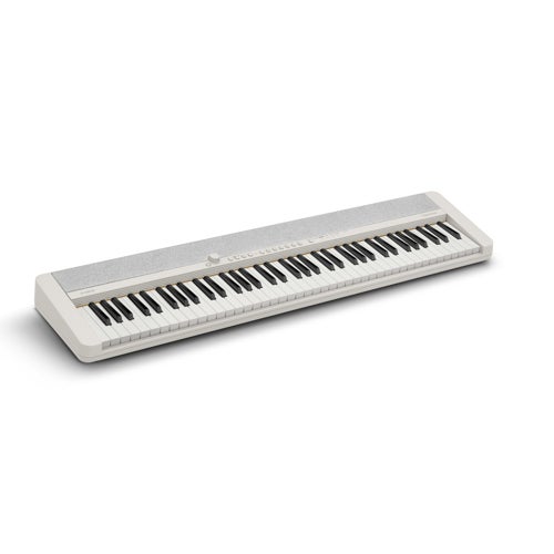 Casiotone Portable 76-Key Keyboard, White