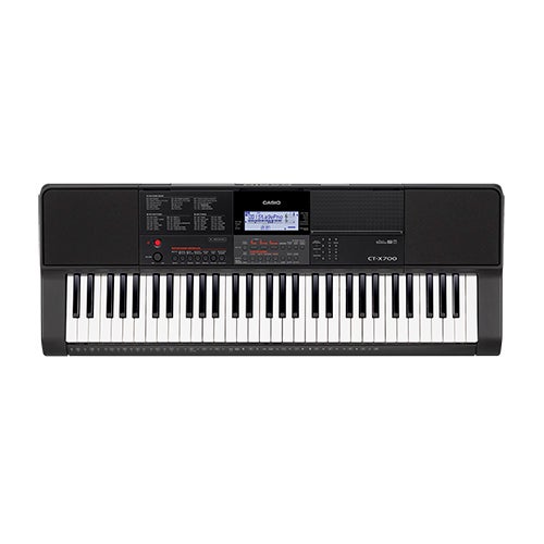 61-Key Portable Keyboard, Black