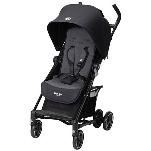 Mara XT Ultra Compact Stroller, Essential Black