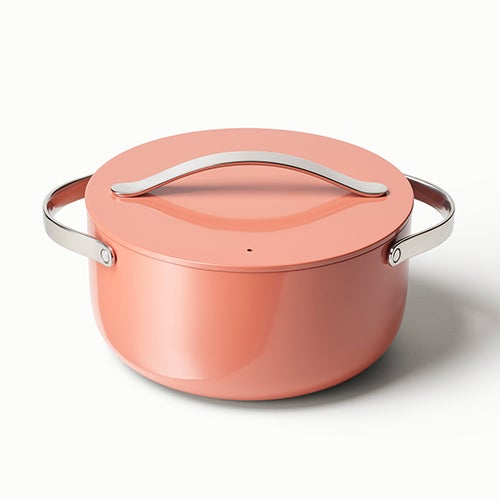 6.5qt Nonstick Ceramic Dutch Oven, Perracotta