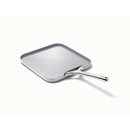 11" Square Flat Griddle Pan, Gray