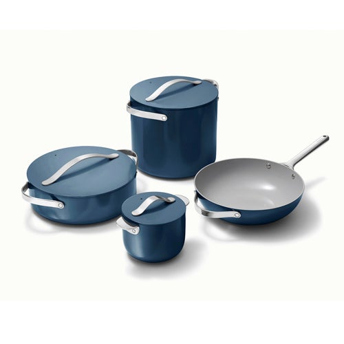 Nonstick Ceramic Cookware+ Set, Navy