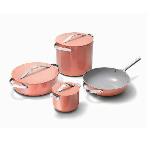 Nonstick Ceramic Cookware+ Set, Perracotta