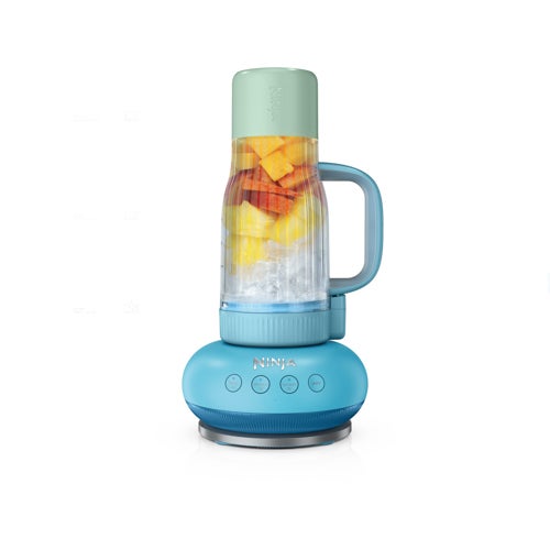BlendBOSS Personal Blender w/ 26oz Travel Tumbler, Blue Raspberry