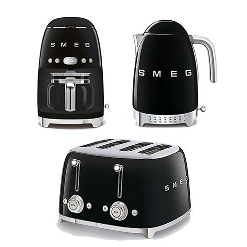 3pc Essential Kitchen Appliance Set,  Black