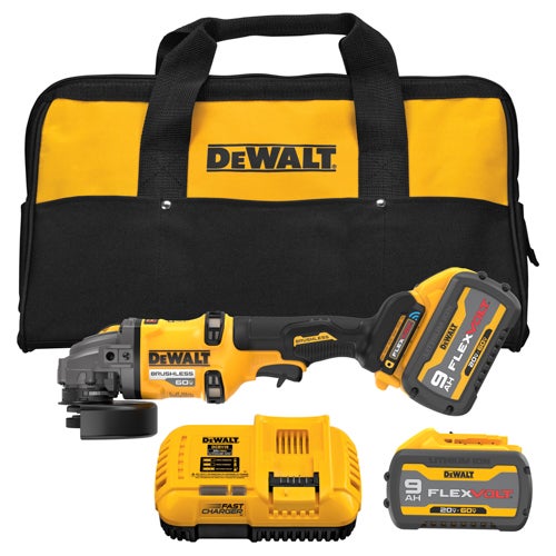 60V MAX 4.5"-6" Side Handle Detect Grinder Kit