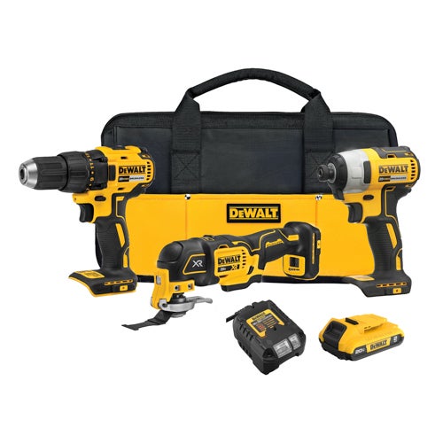 20V MAX 3 Tool Combo Kit - Drill/Driver, Impact Driver, Oscillating Multi-Tool