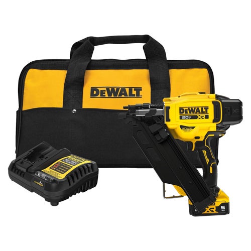 20V MAX Brushless Cordless 30-Degree Paper Tape Framing Nailer Kit