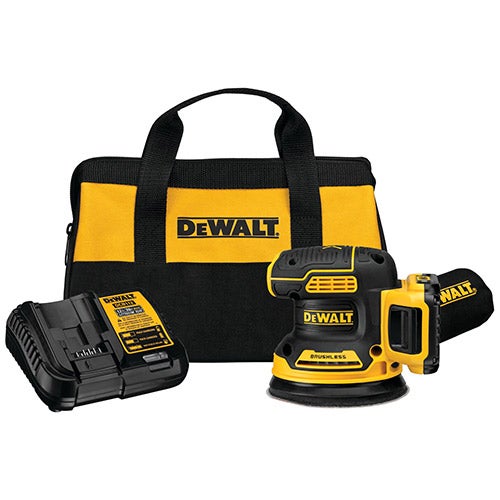 20V MAX XR 5" Brushless Cordless Random Orbital Sander Kit
