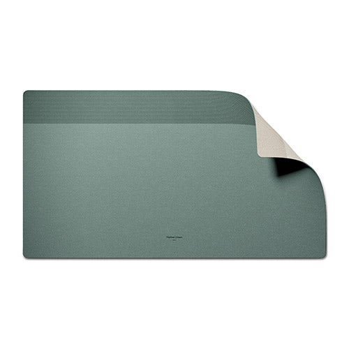 Desk Mat, Slate Green/Sandstone