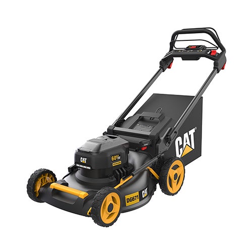 60V 21" Variable Speed Self-Propelled Brushless Lawn Mower w/ Battery & Charger