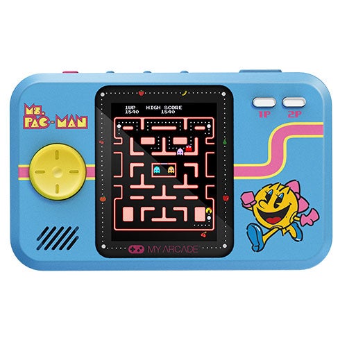 Ms. PAC-MAN Pocket Player Pro 5.4" Portable Gaming System