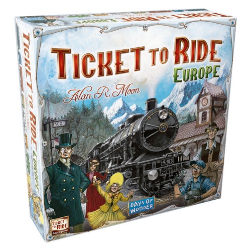 Ticket to Ride Europe Board Game, Ages 8+ Years