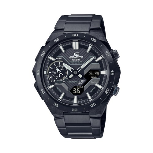 Men's Windflow Bluetooth Ana-Digi Black Stainless Steel Watch
