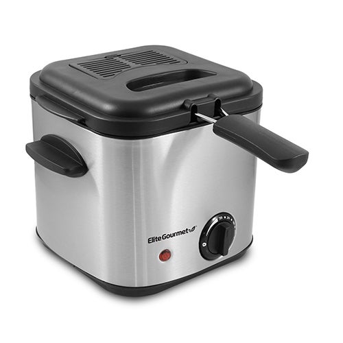 1.5qt Deep Fryer, Stainless Steel