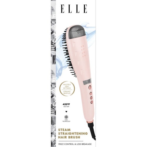 Steam Straightening Hair Brush