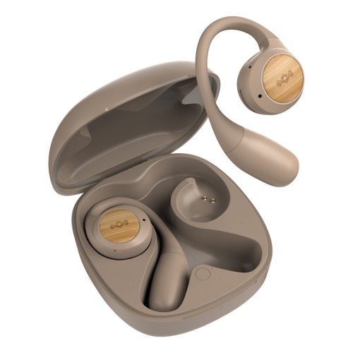 Liberate Open-Ear True Wireless Earbuds, Cream