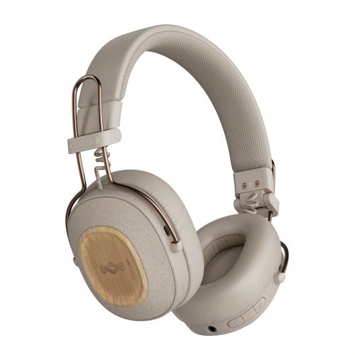 Positive Vibration Riddim On-Ear Bluetooth Headphones, Cream
