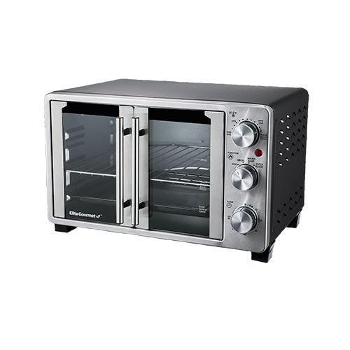 Double French Door 25-Liter Countertop Toaster Oven