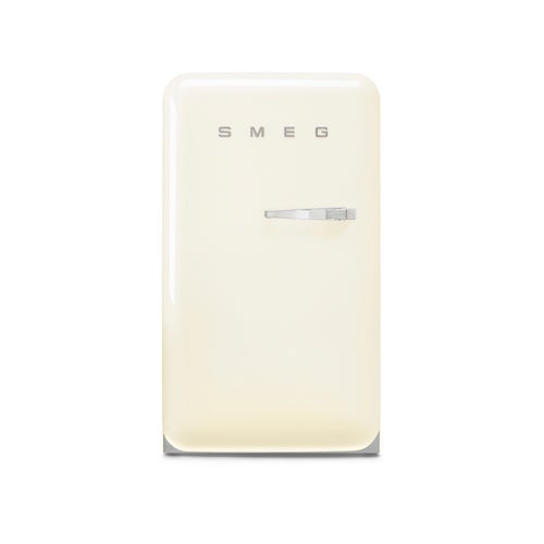 FAB 10 Retro Refrigerator - Left Hinge, Cream