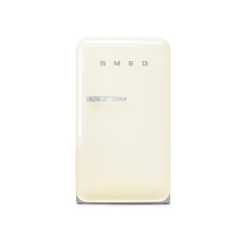 FAB 10 Retro Refrigerator - Right Hinge, Cream