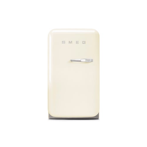 FAB 5 Retro Mini Refrigerator - Left Hinge, Cream