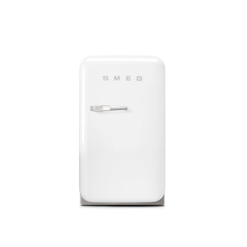 FAB 5 Retro Mini Refrigerator - Right Hinge, White