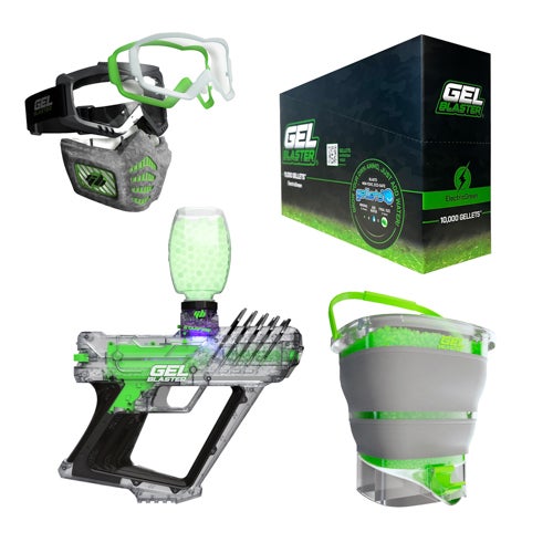 Surge 2.0 Water Bead Blaster Kit w/ Face Mask, Gellet Depot, StarFire Gellets