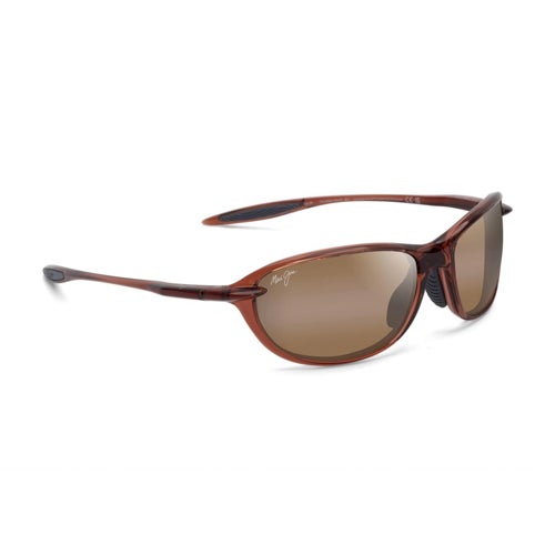 Ho'okipa Ultra R Polarized Sunglasses, Shiny Brown Frame, HCL Bronze Lens