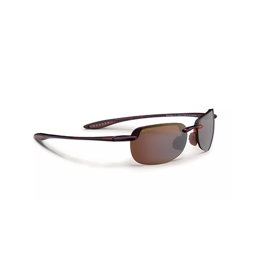 Sandy Beach Polarized Sunglasses, Tortoise Frame, HCL Bronzey Lens