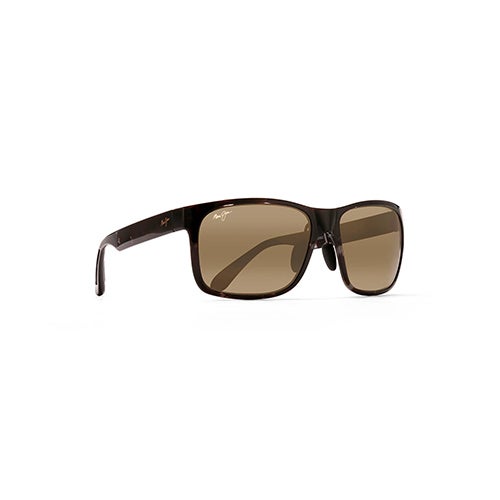 Red Sands Polarized Sunglasses, Gray Tortoise Frame, HCL Bronze Lens