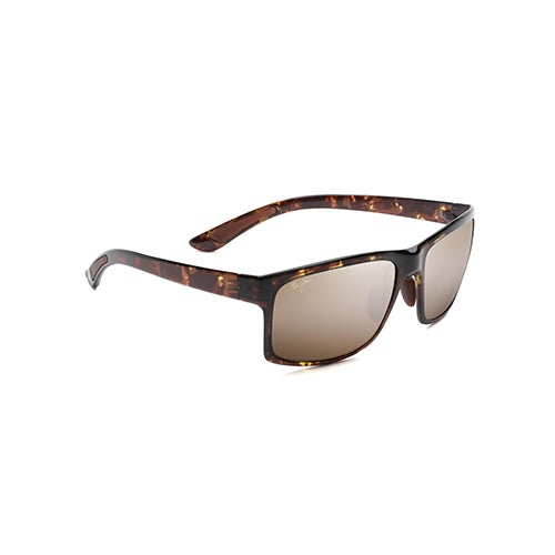 Pokowai Arch Polarized Sunglasses, Olive Tortoise Frame, HCL Bronze Lens
