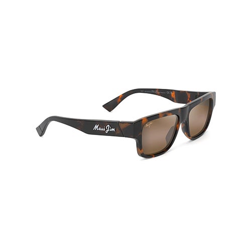 Kokua Polarized Sunglasses, Matte Dark Havana Frame, HCL Bronze Lens