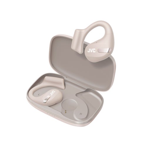 Nearphones Open Ear TWS Earbuds w/ Slim Case, Beige