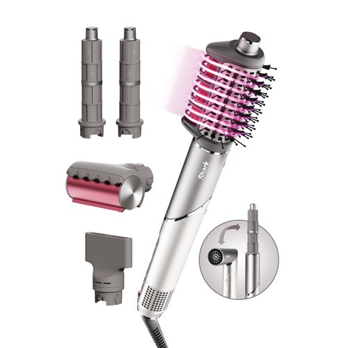 FlexFusion 5-in-1 Air Styler Brush Set, Metallic Mist